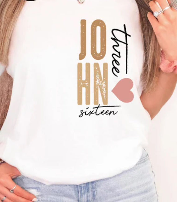 For God So Loved The World T-Shirt HEY MAMA GRAPHICS