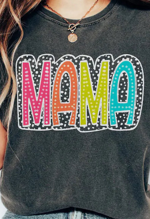 Bright Polka Dots Mama