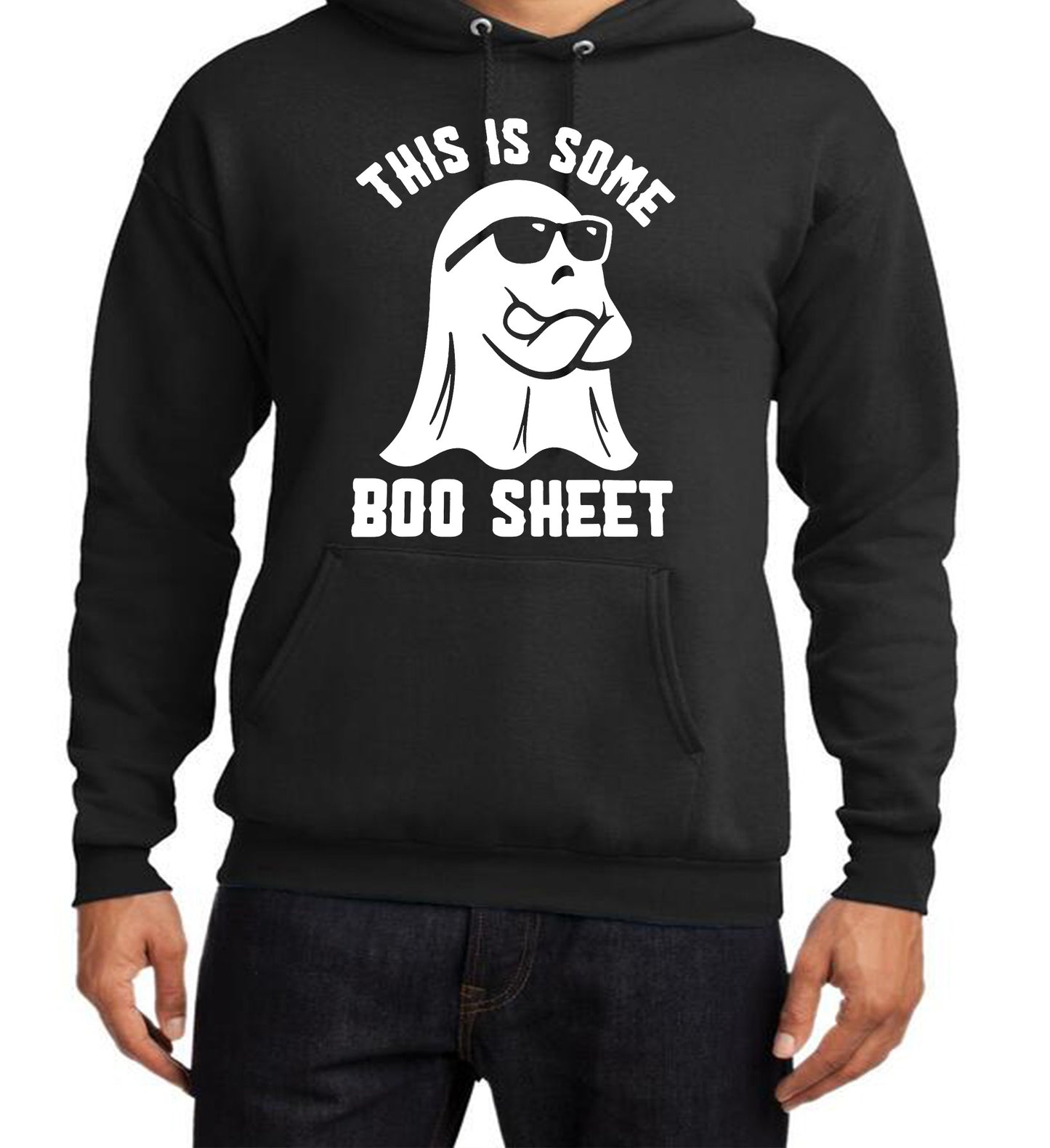 This is some "Boo Sheet" Halloween Holiday sweatshirt