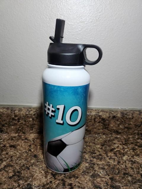 32 oz Fury United Water Bottle Tumbler