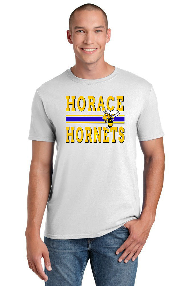 Horace Hornets t shirt with Bee logo Youth/Adult