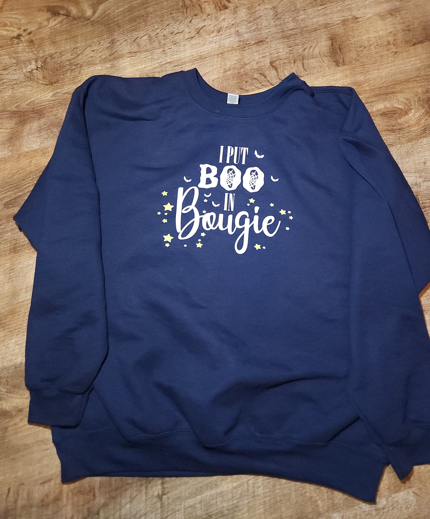 I put boo in bougie sweatshirt holiday