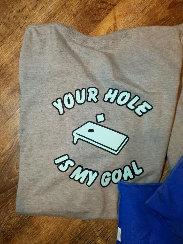 Toss Me Softly Corn Hole T-Shirt