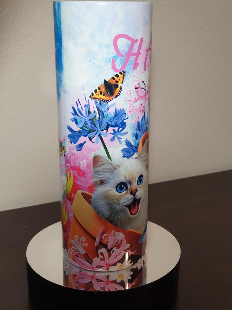 Custom Cat Tumbler