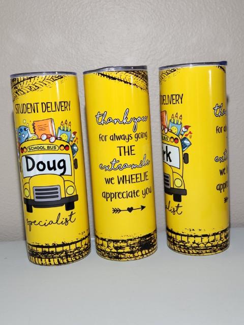 School Bus Tumbler