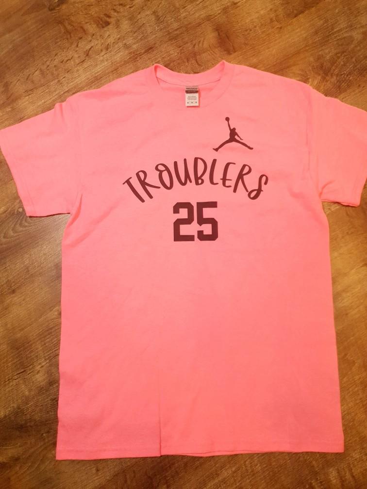 Custom sports/basketball T-shirts