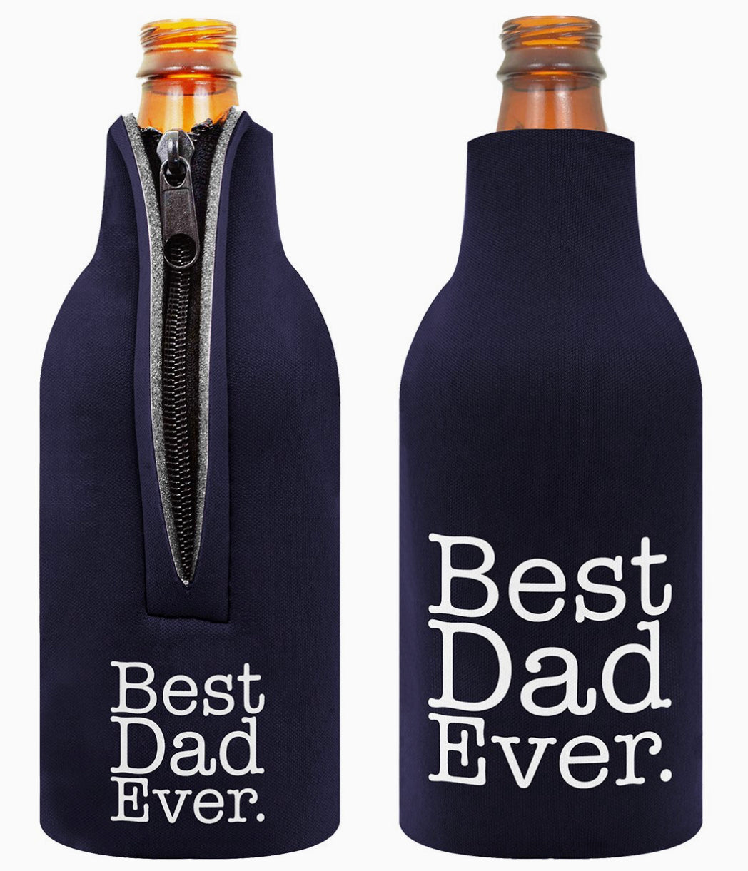 2 Pack Best Dad Bottle Koozie