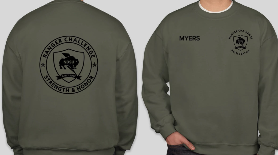 NDSU Ranger Challenge Crew Sweatshirt