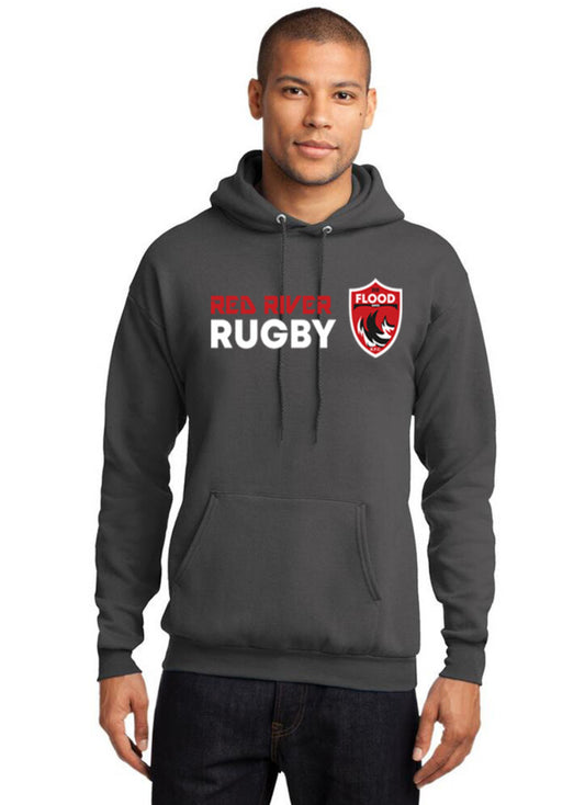 Youth Red River Flood Rugby Hooded Sweatshirt