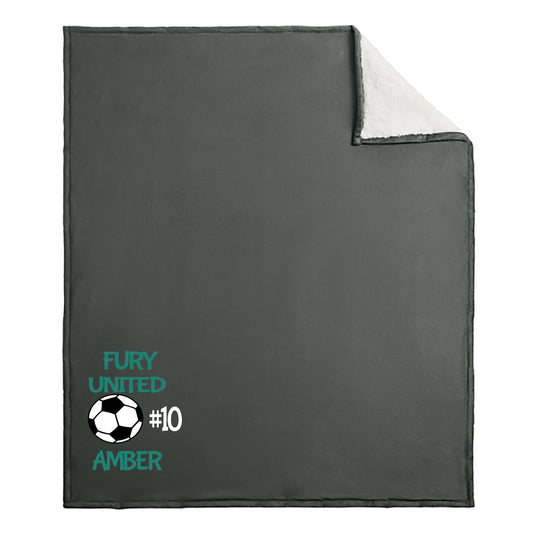 Fury United Mountain Lodge Fleece Blanket HEY MAMA GRAPHICS