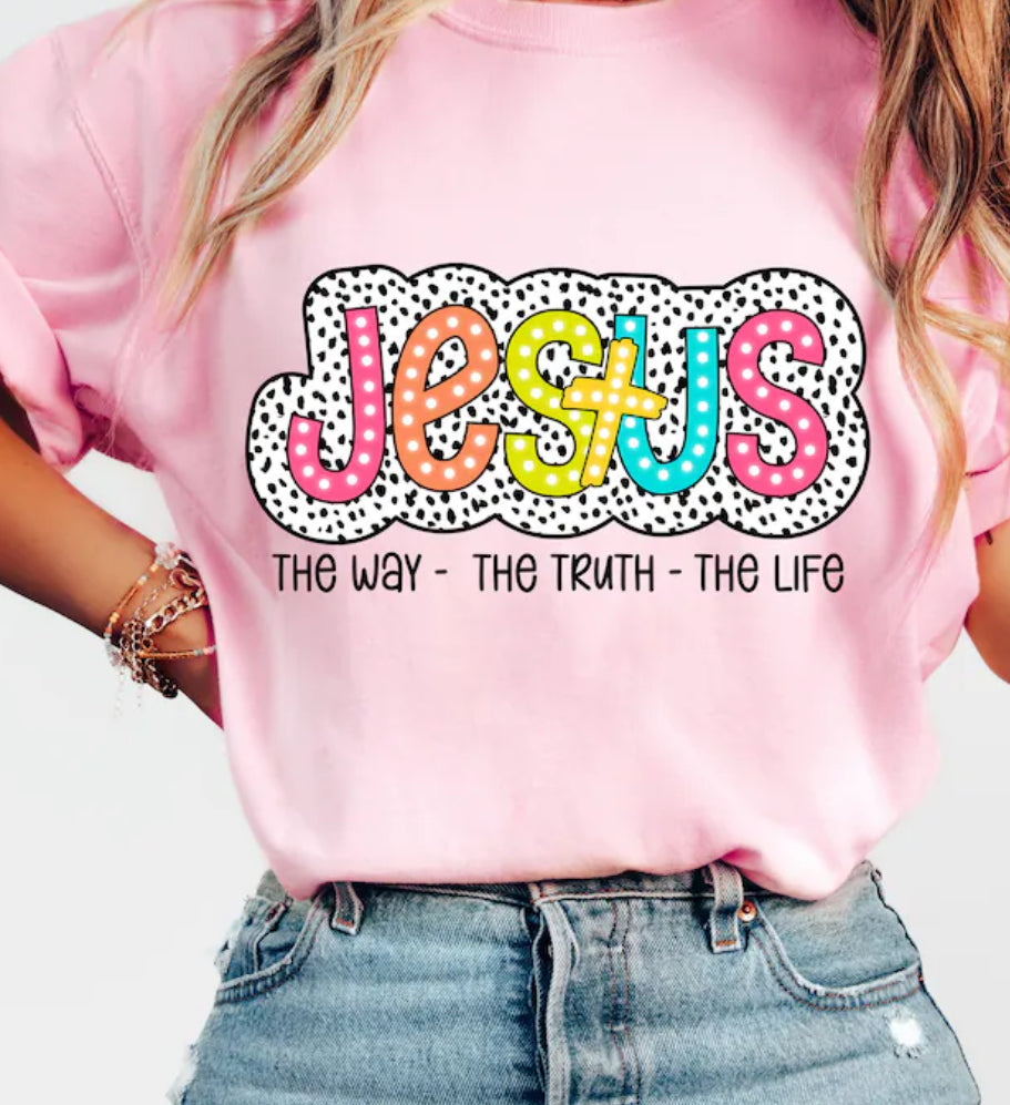 Jesus Polka Dot T-Shirt