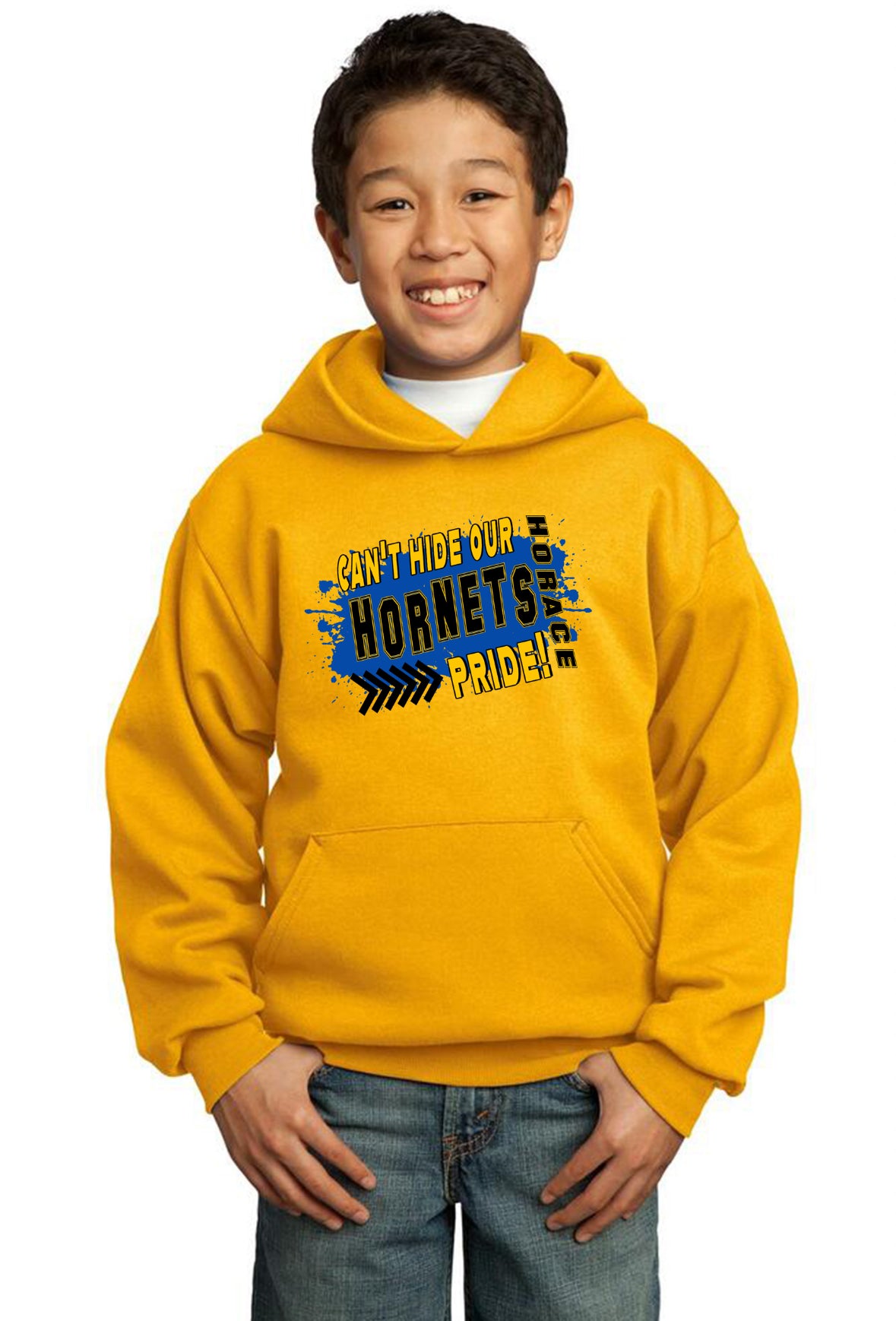 Youth Can’t Hide Our Hornets Pride Hooded Sweatshirt