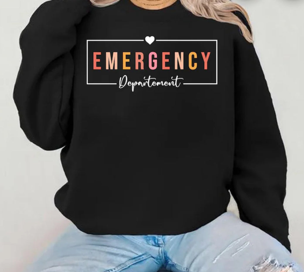 Emergency Department Heart HEY MAMA GRAPHICS