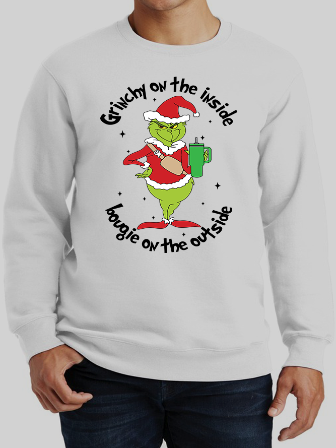 Bougie Grinch Holiday Seatshirt