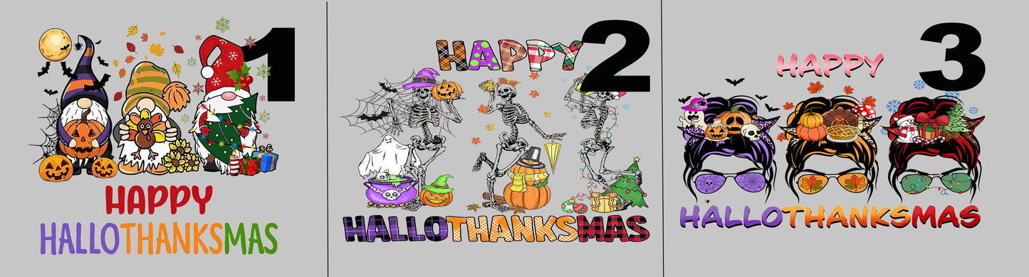 Happy Hollowthanksmas Holiday Hoodies Volume 1