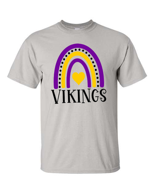 Vikings Football with Rainbow