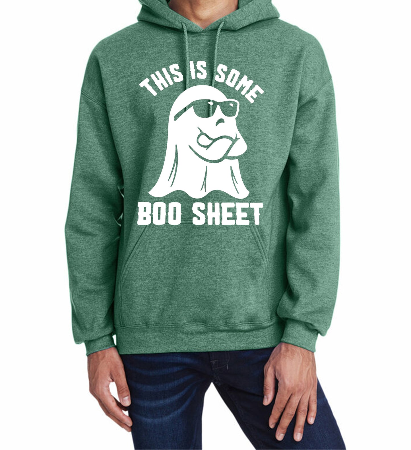 This is some "Boo Sheet" Halloween Holiday sweatshirt