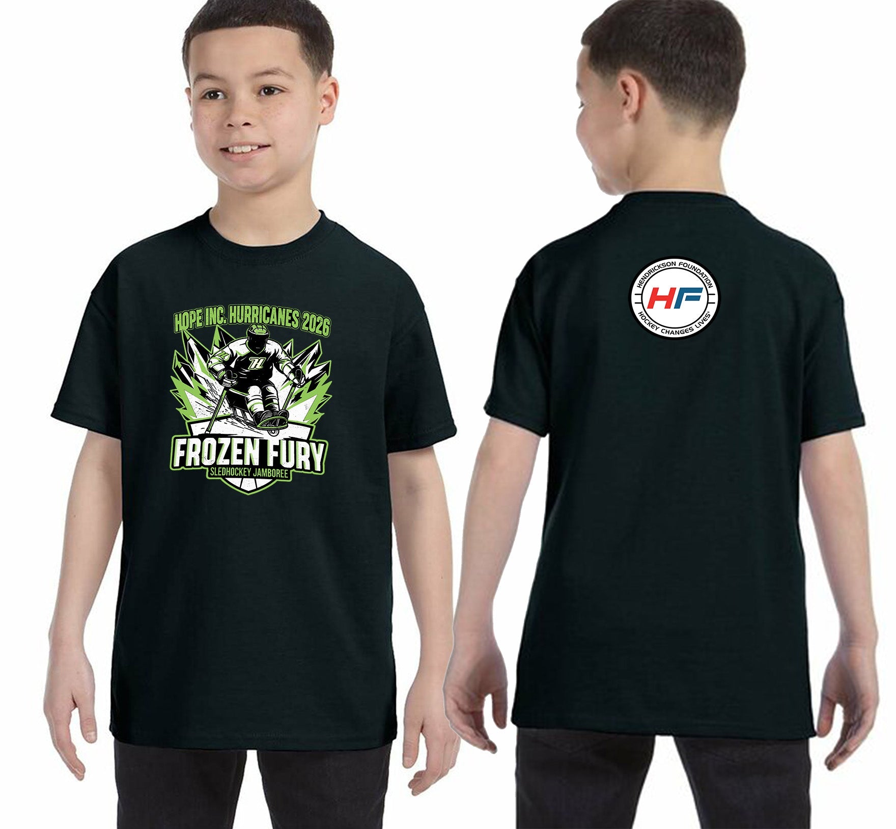 Frozen Fury Sledhockey Jamboree Tee Youth HEY MAMA GRAPHICS