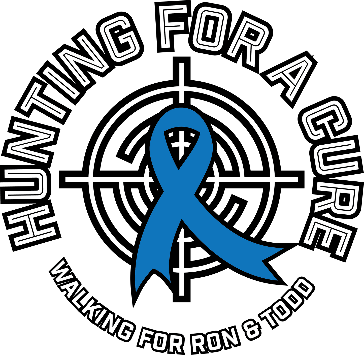 Short Sleeve Camo Tee with ALS walk logo HEY MAMA GRAPHICS