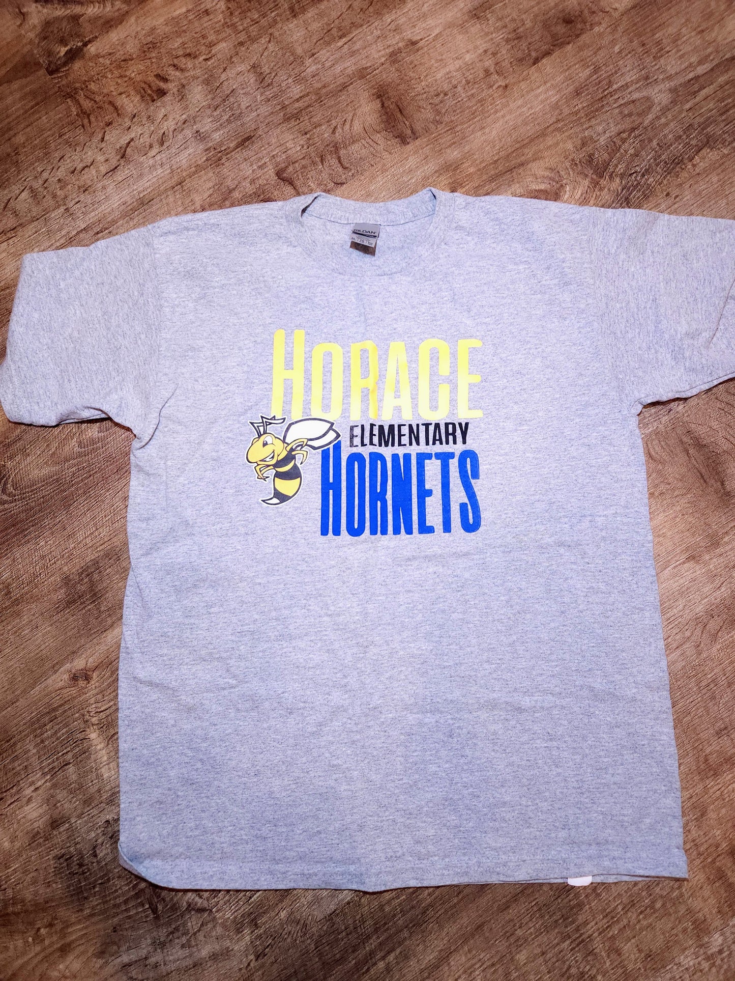 Horace Student elementary grey t shirt