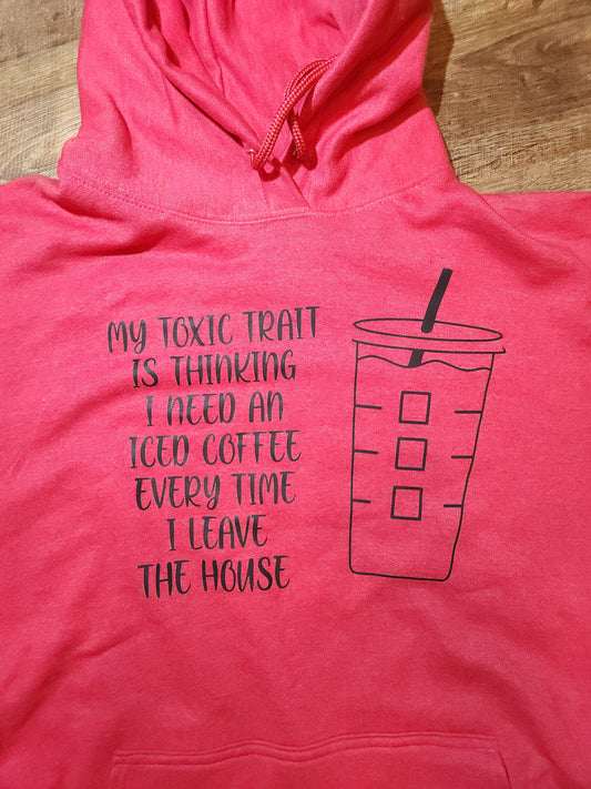 Iced Coffee toxic trait sweatshirt