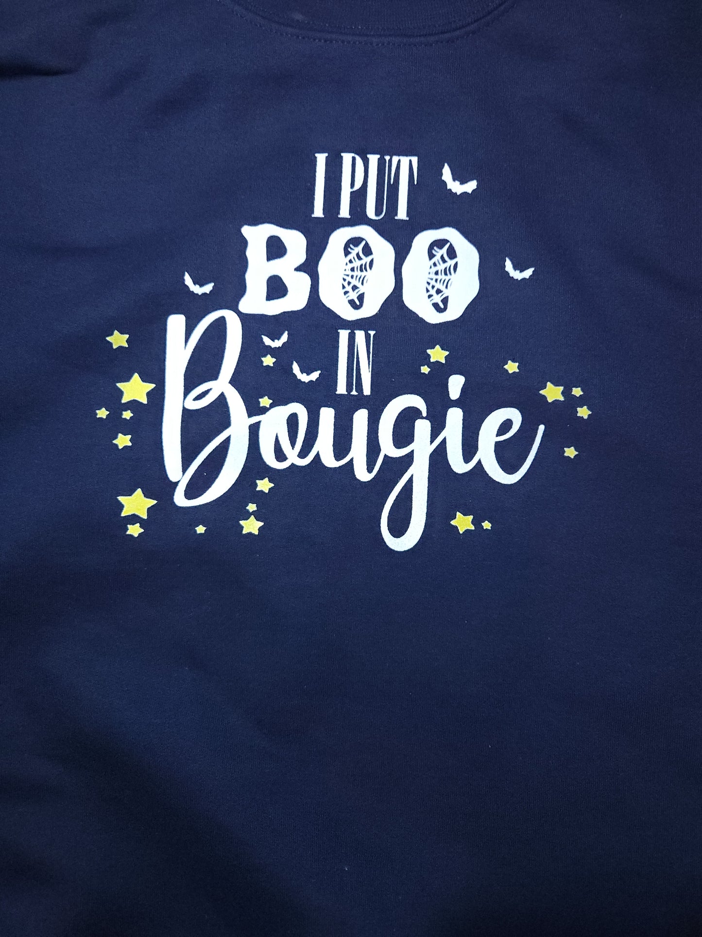 I put boo in bougie sweatshirt holiday