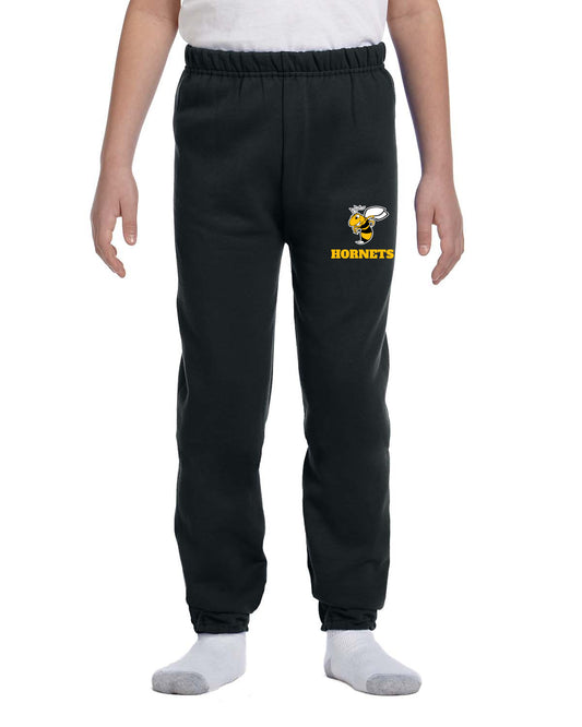 Horace Hornets Youth Black Joggers