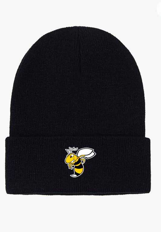 Horace Hornets Youth Black Beanie hat
